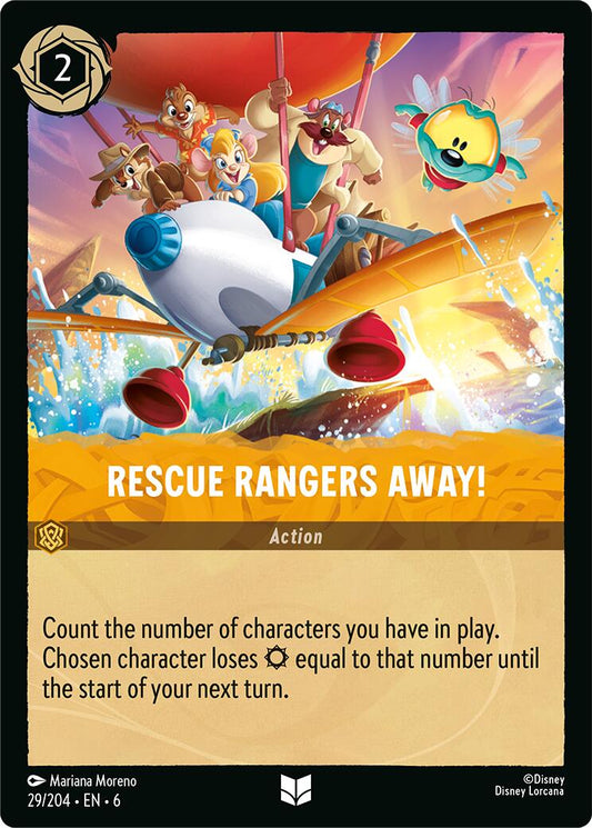 Rescue Rangers Away! - 6 (Normal) Near Mint_Non-Foil