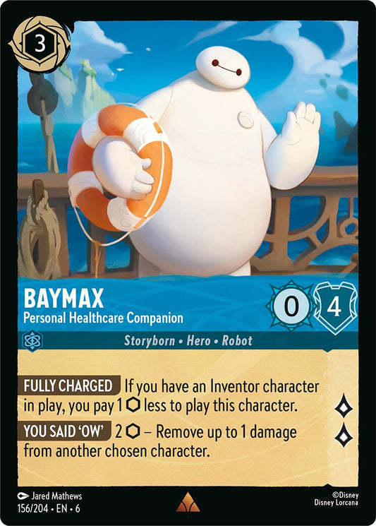 Baymax - Personal Healthcare Companion - 6 (Normal) Near Mint_Non-Foil