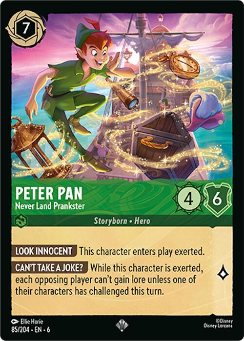 Peter Pan - Never Land Prankster - 6 (Normal) Near Mint_Non-Foil