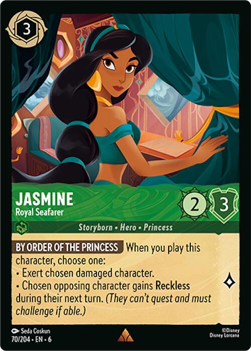 Jasmine - Royal Seafarer - 6 (Normal) Near Mint_Non-Foil