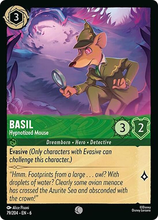 Basil - Hypnotized Mouse - 6 (Normal) Near Mint_Non-Foil