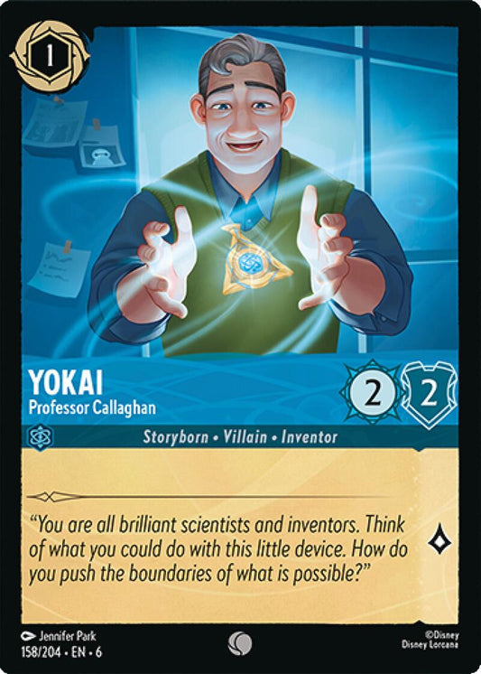 Yokai - Professor Callaghan - 6 (Normal) Near Mint_Non-Foil