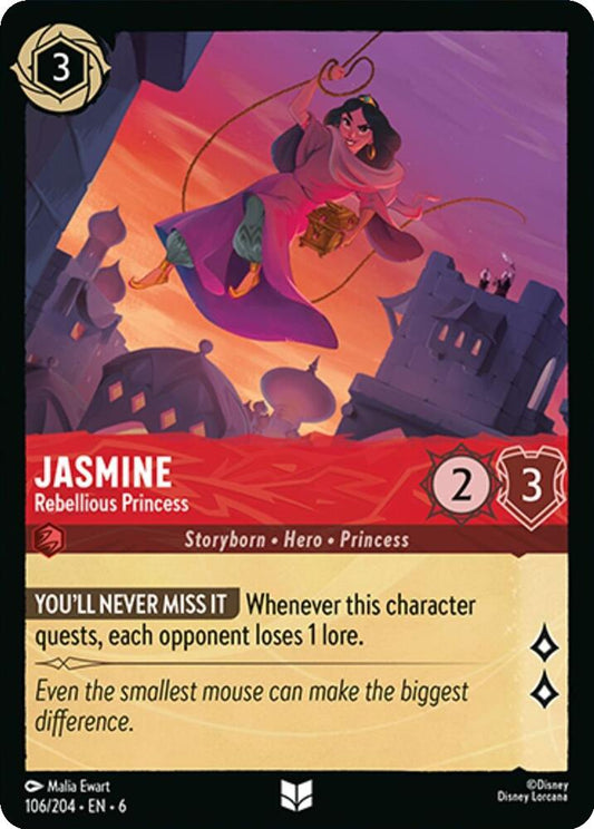 Jasmine - Rebellious Princess - 6 (Normal) Near Mint_Non-Foil