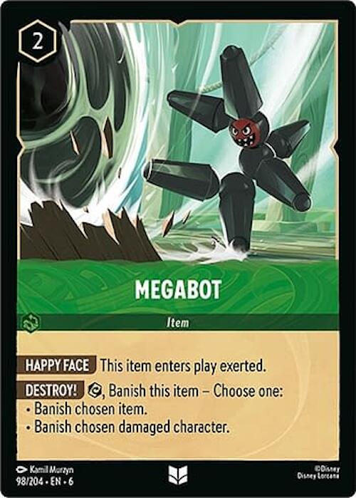 Megabot - 6 (Normal) Near Mint_Non-Foil