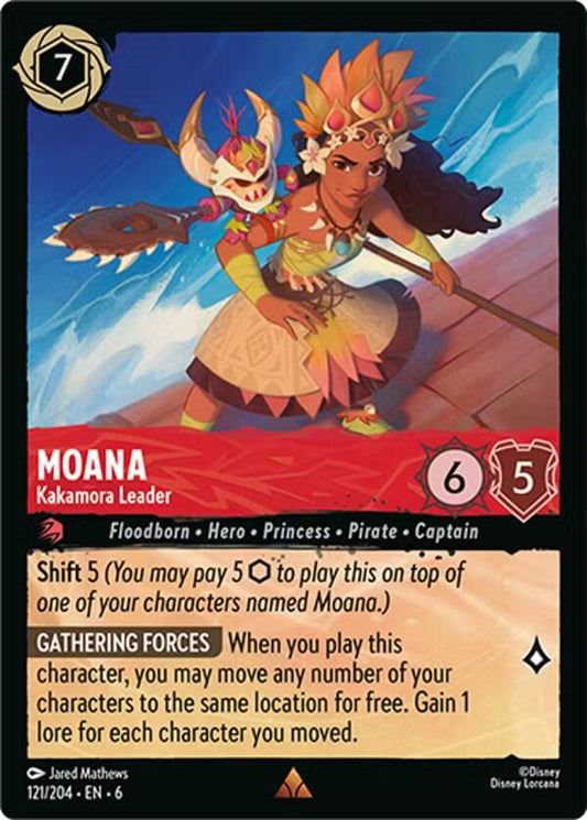 Moana - Kakamora Leader - 6 (Normal) Near Mint_Non-Foil