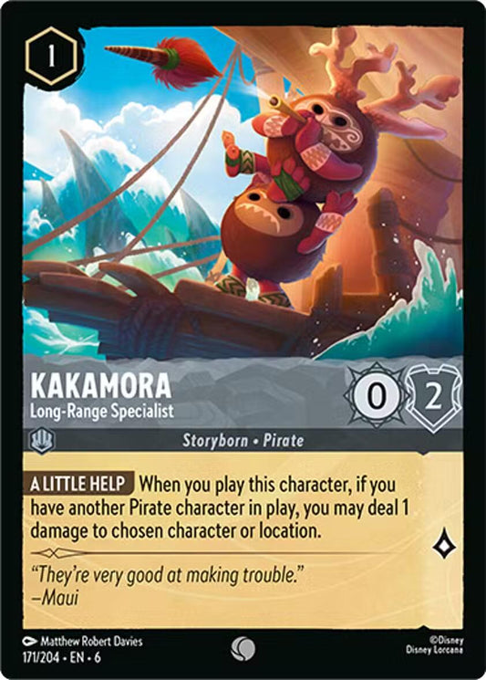 Kakamora - Long-Range Specialist - 6 (Normal) Near Mint_Non-Foil