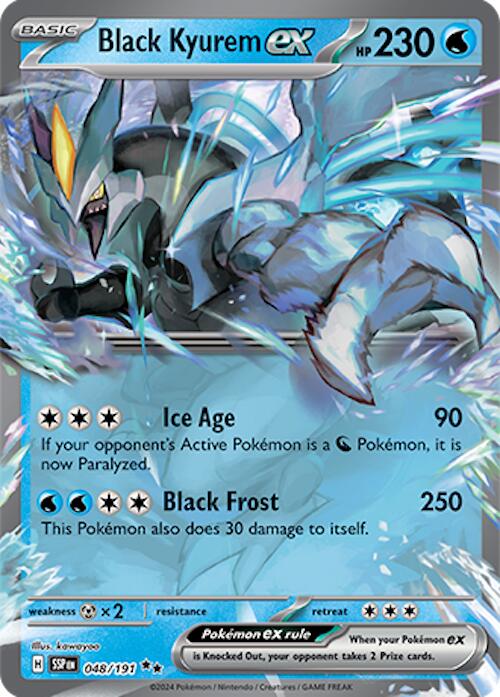Black Kyurem ex - 048/191 Holo