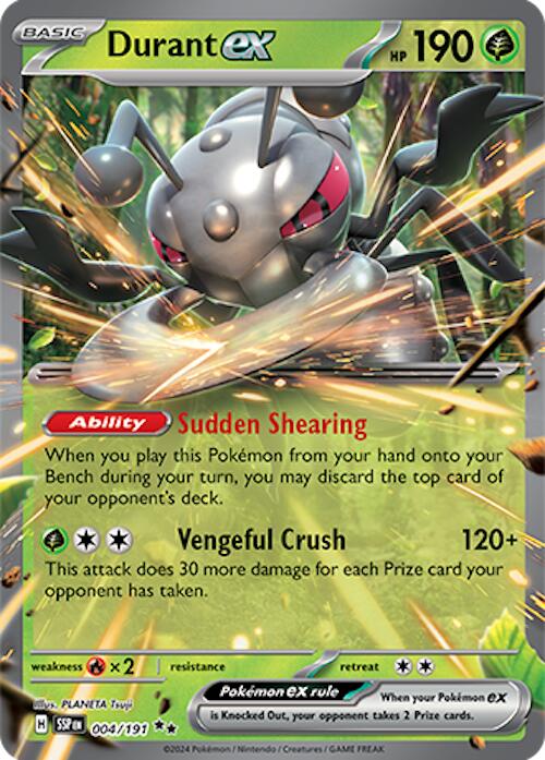 Durant ex - 004/191 - 004/191 (Holo)