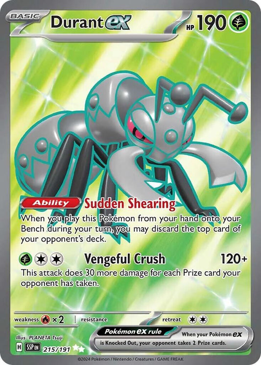 Durant ex - 215/191 - 215/191 (Holo)