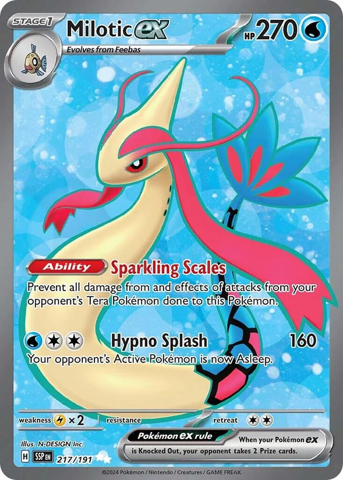 Milotic ex - 217/191 (Holo)