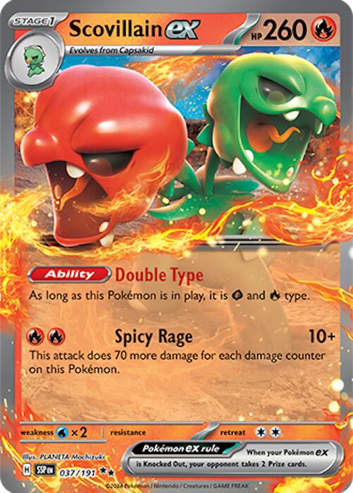 Scovillain ex - 037/191 – SV08: Surging Sparks