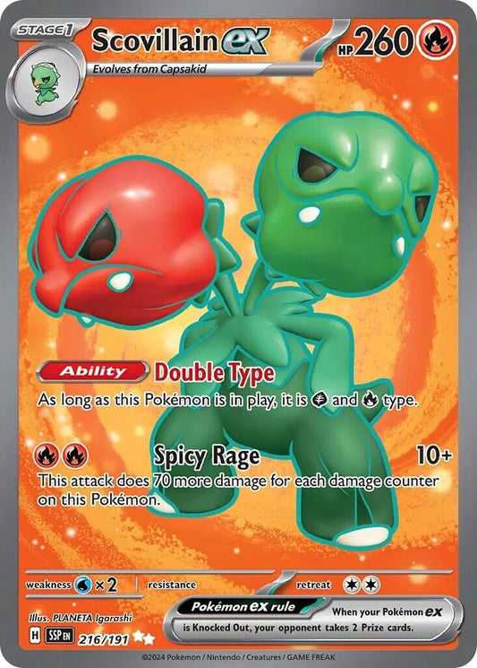 Scovillain ex - 216/191 - 216/191 (Holo)