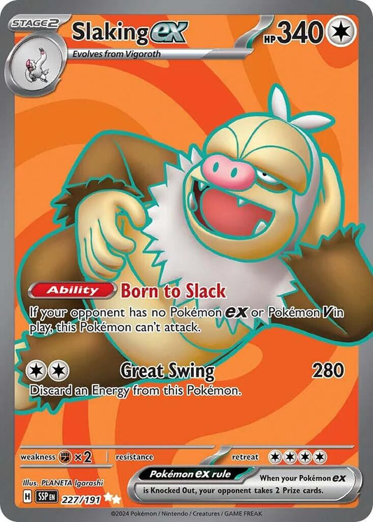 Slaking ex - 227/191 - 227/191 (Holo)