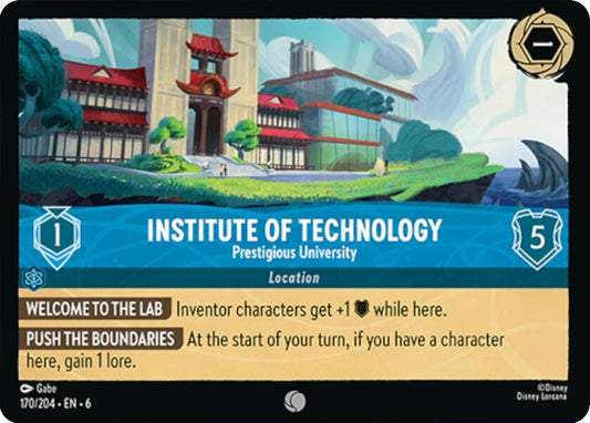 Institute of Technology - Prestigious University - 6 (Normal) Near Mint_Non-Foil
