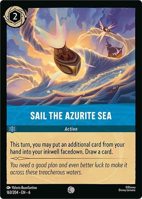 Sail the Azurite Sea - 6 (Normal) Near Mint_Non-Foil