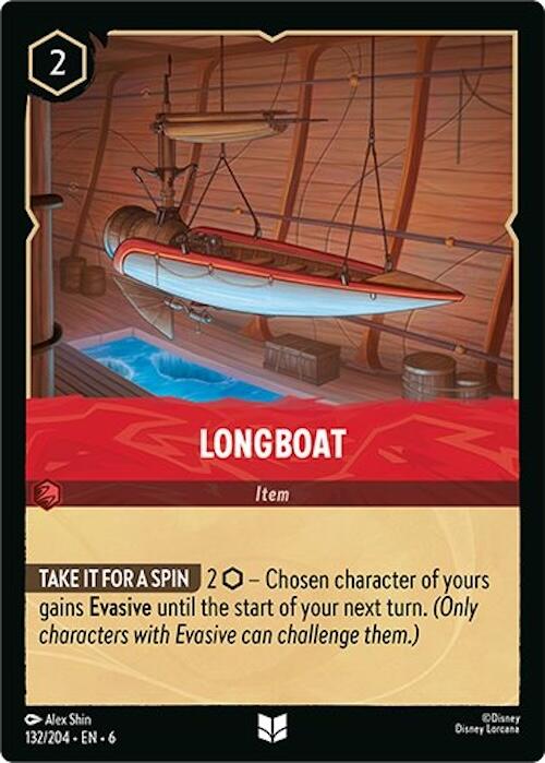 Longboat - 6 (Normal) Near Mint_Non-Foil