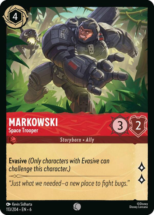 Markowski - Space Trooper - 6 (Normal) Near Mint_Non-Foil