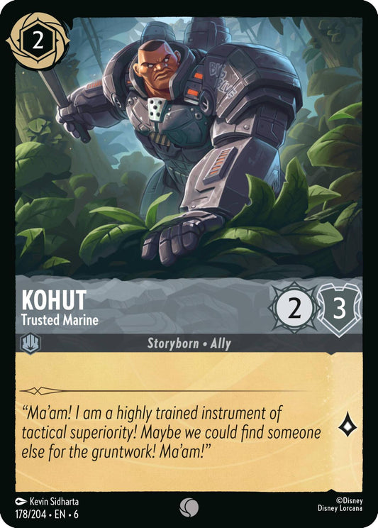 Kohut - Trusted Marine - 6 (Normal) Near Mint_Non-Foil