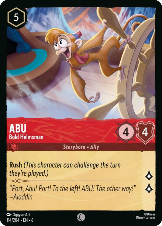 Abu - Bold Helmsman - 6 (Normal) Near Mint_Non-Foil