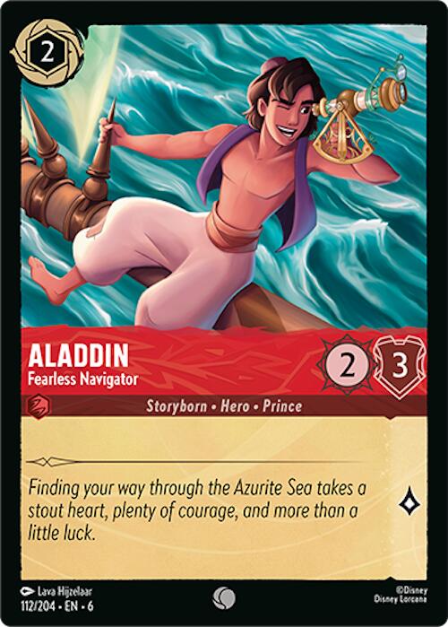 Aladdin - Fearless Navigator - 6 (Normal) Near Mint_Non-Foil