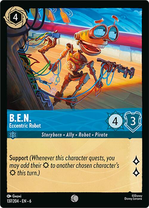 B.E.N. - Eccentric Robot - 6 (Foil) Near Mint_Foil
