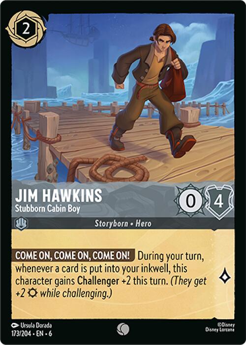 Jim Hawkins - Stubborn Cabin Boy - 6 (Normal) Near Mint_Non-Foil