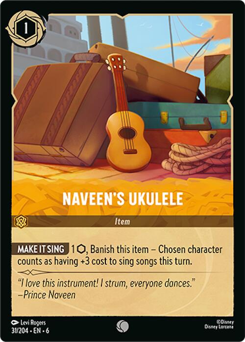 Naveen's Ukulele - 6 (Normal) Near Mint_Non-Foil