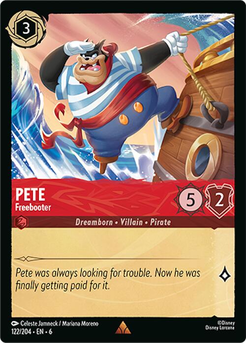 Pete - Freebooter - 6 (Normal) Near Mint_Non-Foil