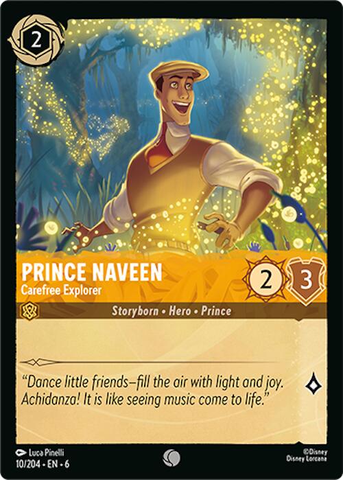Prince Naveen - Carefree Explorer - 6 (Normal) Near Mint_Non-Foil