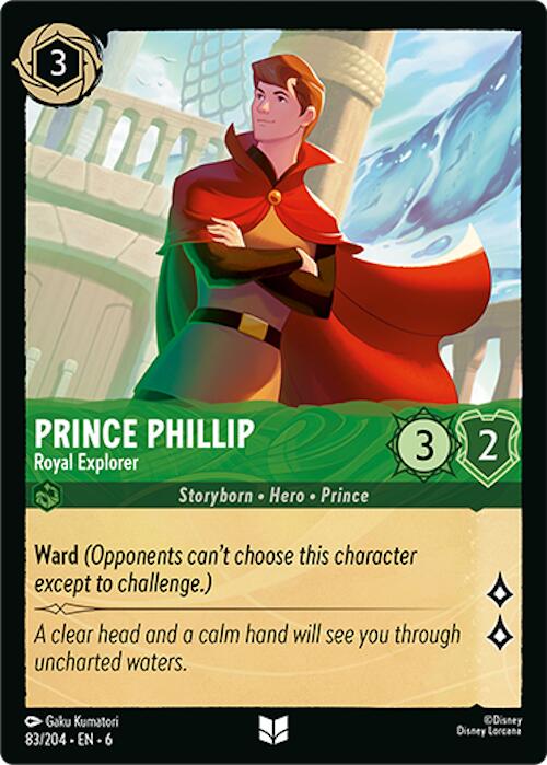 Prince Phillip - Royal Explorer - 6 (Normal) Near Mint_Non-Foil