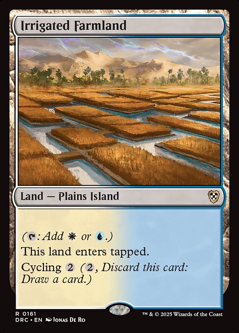 Irrigated Farmland DRC #161 Non-Foil