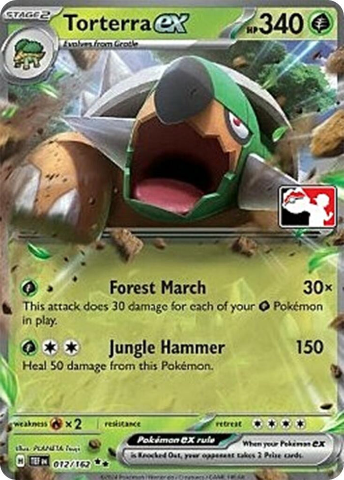 Torterra ex - 012/162 - 012/162 (Holo)