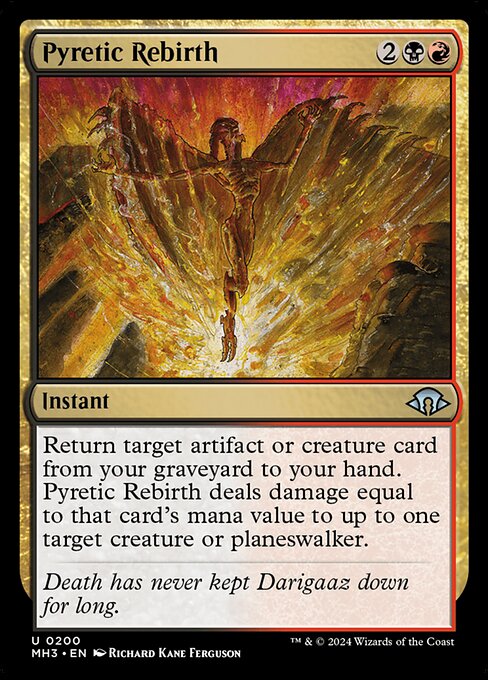 Pyretic Rebirth - 200 (Normal) Near Mint_Non-Foil