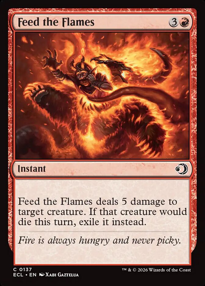 Feed the Flames - 137 (Foil)