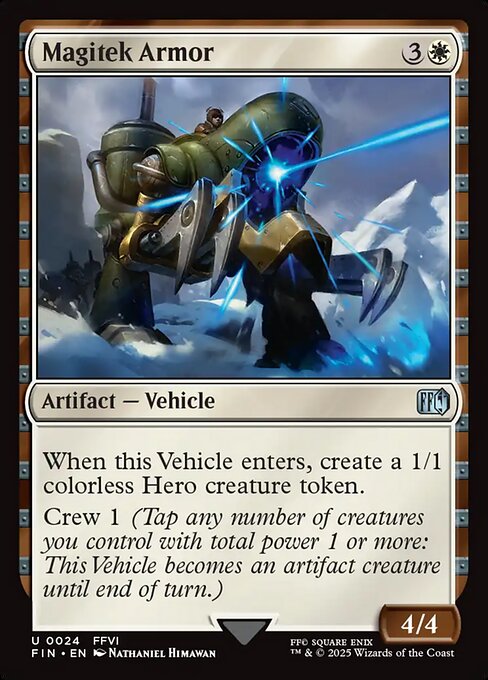 Magitek Armor - 24 (Normal) Near Mint_Non-Foil