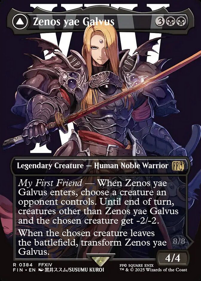 Zenos yae Galvus // Shinryu, Transcendent Rival - 384 (JP)