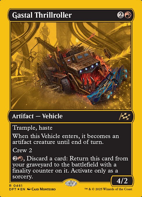 Gastal Thrillroller - 461 (Foil) Near Mint_Foil