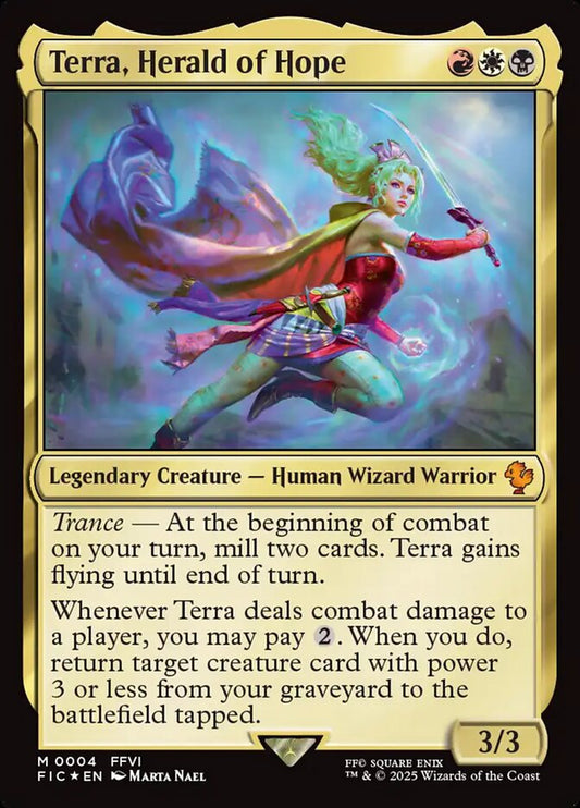 Terra, Herald of Hope - 4 (Non-Foil) (JP)