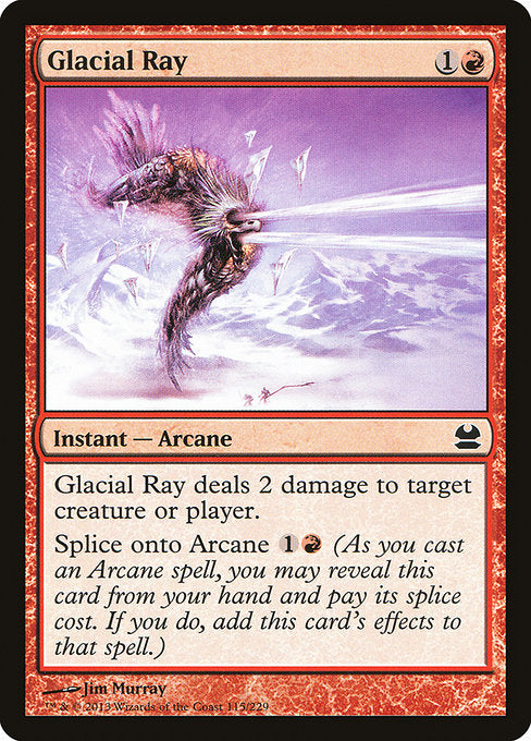 Glacial Ray - 115 (Normal) Near Mint_Non-Foil