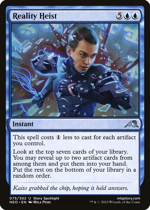 Reality Heist NEO #75 Non-Foil
