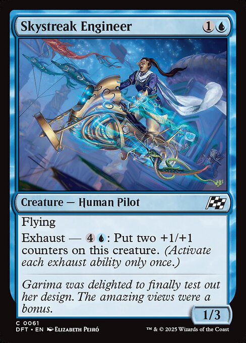 Skystreak Engineer - 61 (Normal) Near Mint_Non-Foil
