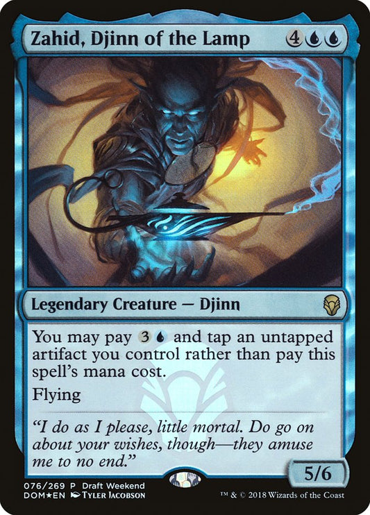 Zahid, Djinn of the Lamp - 76 (Foil)