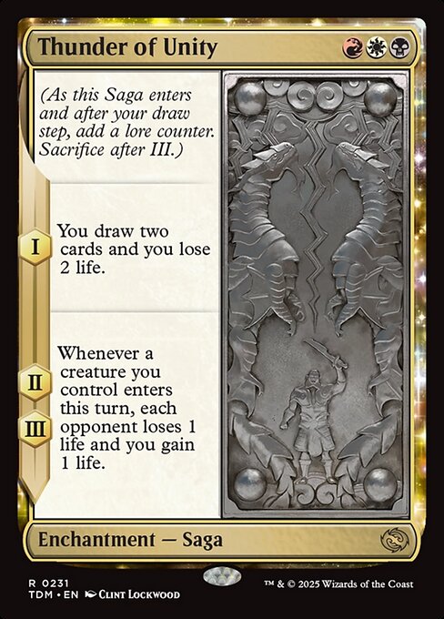 Thunder of Unity - 231 (Normal) Near Mint_Non-Foil