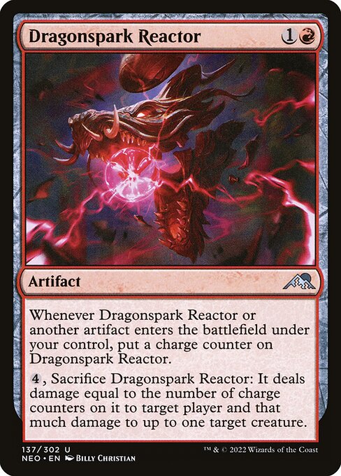 Dragonspark Reactor NEO #137 Non-Foil