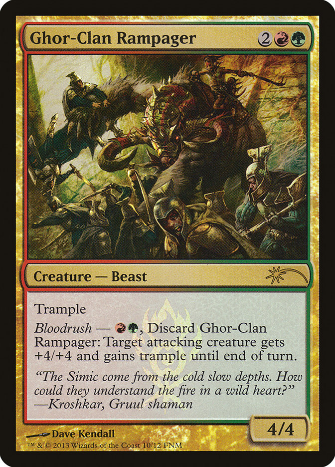 Ghor-Clan Rampager - 10 (Foil)