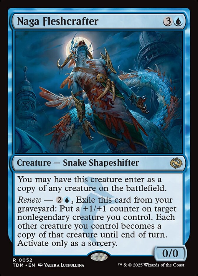 Naga Fleshcrafter - 52 (Foil)