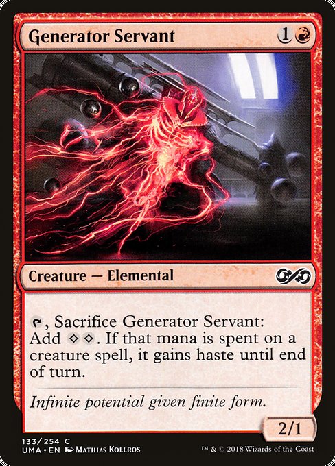 Generator Servant - 133 (Normal) Near Mint_Non-Foil