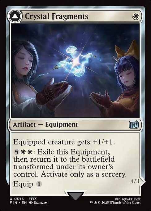 Crystal Fragments // Summon: Alexander - 13 (Normal) Near Mint_Non-Foil