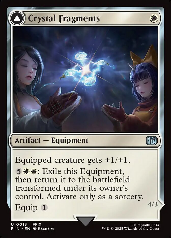 Crystal Fragments // Summon: Alexander - 13 (Foil) (JP)