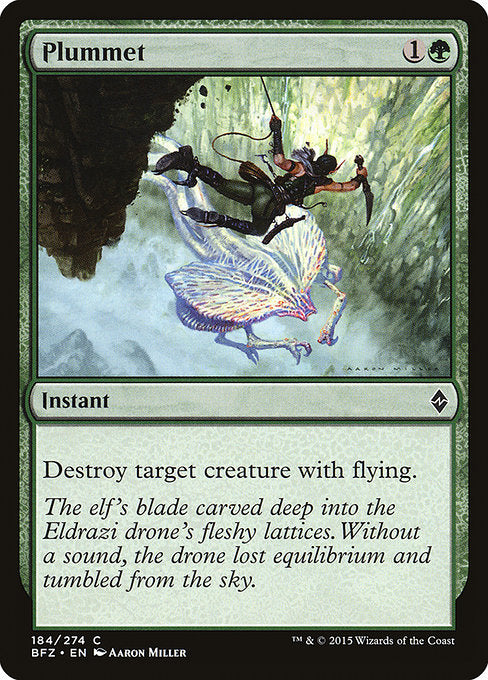Plummet - 184 (Normal) Near Mint_Non-Foil